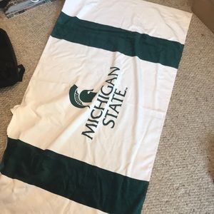Michigan state sports towel